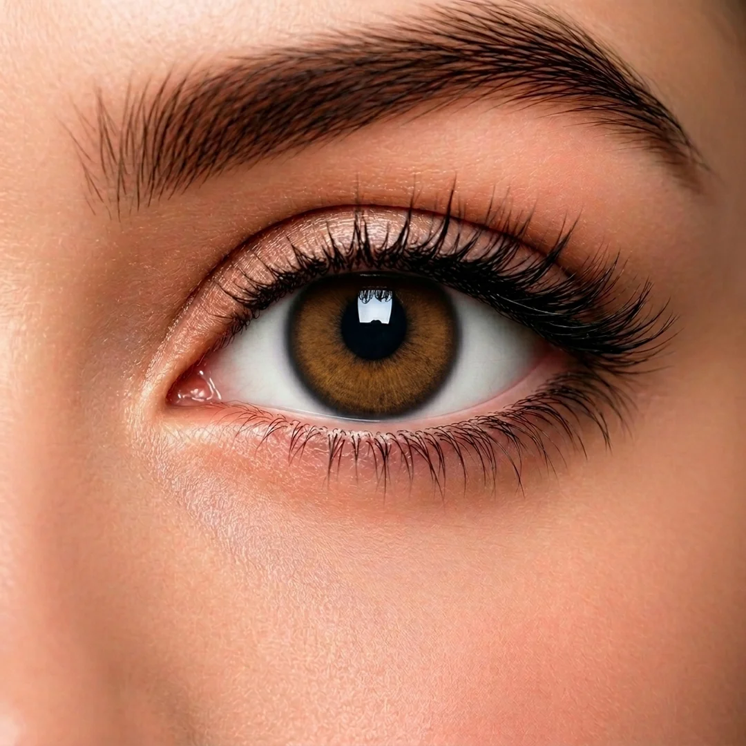 Bassia Brown — lens close up