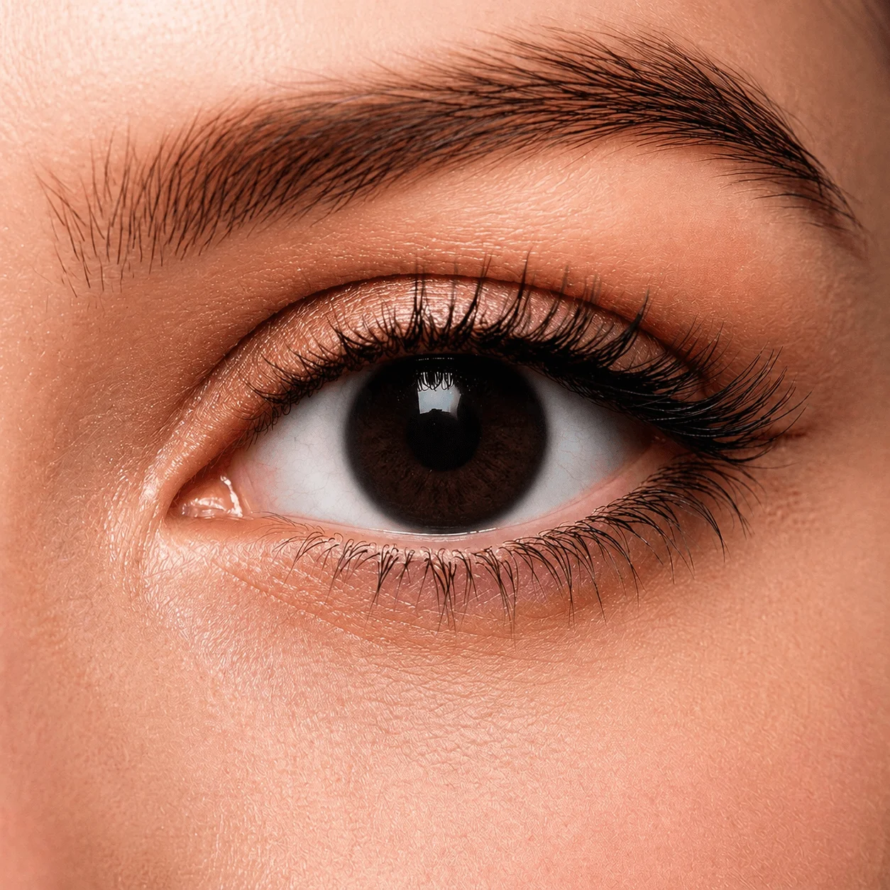 Bare eye