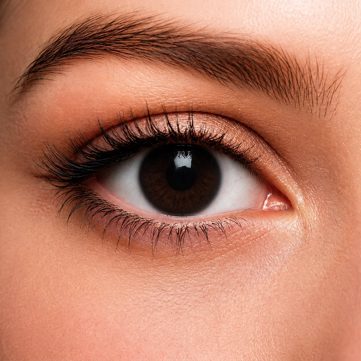 Bare eye