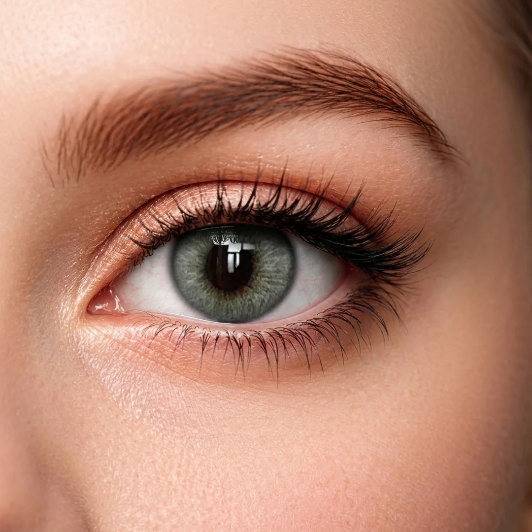Polar Blue Gray — lens close up