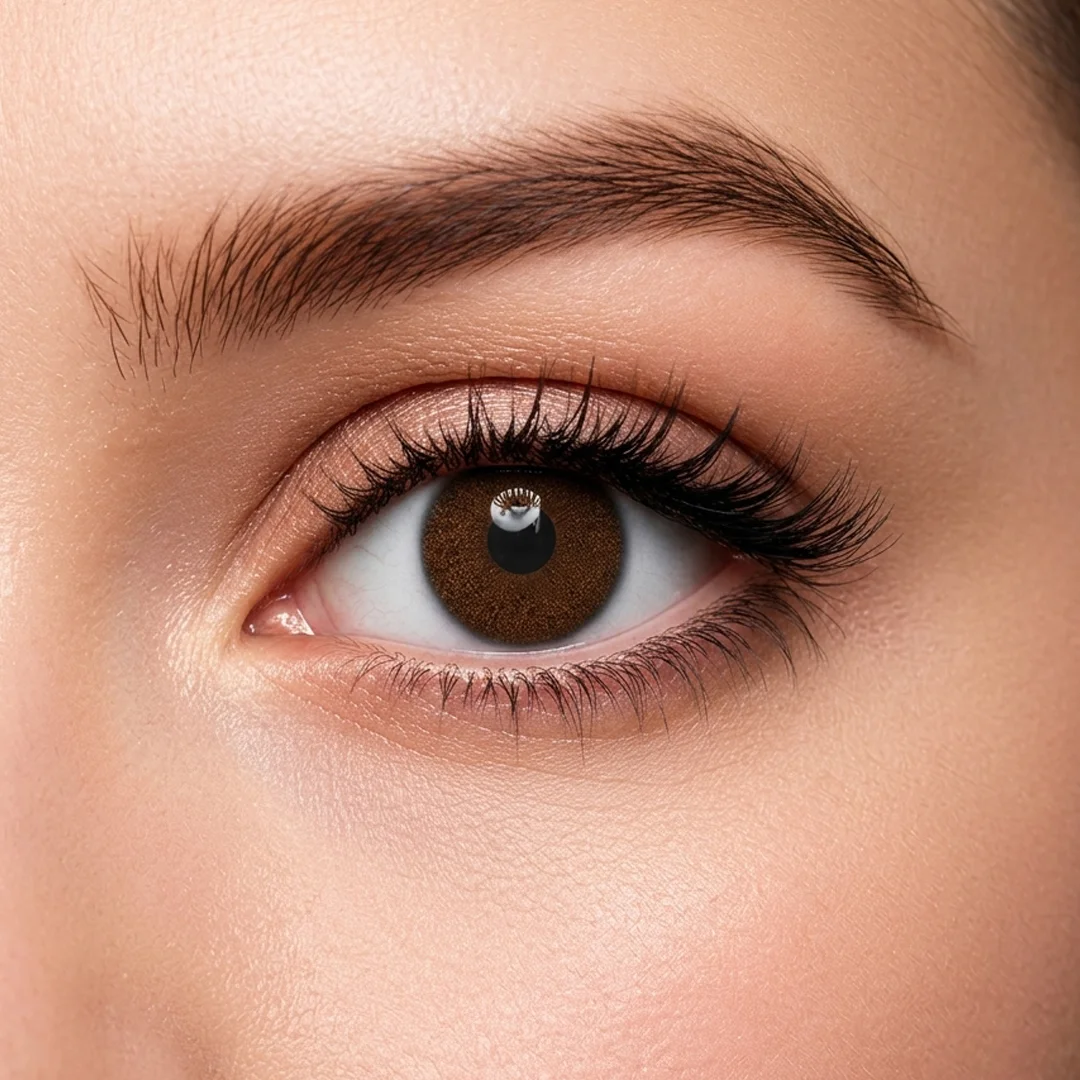 Sepia — lens close up